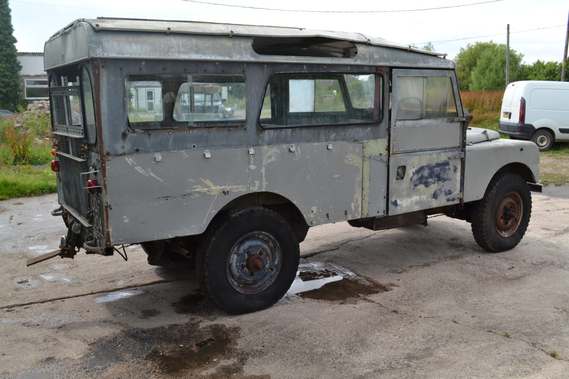Land Rover Series 1 1958 109" Pickup with Station Wagon Roof (UDF 304