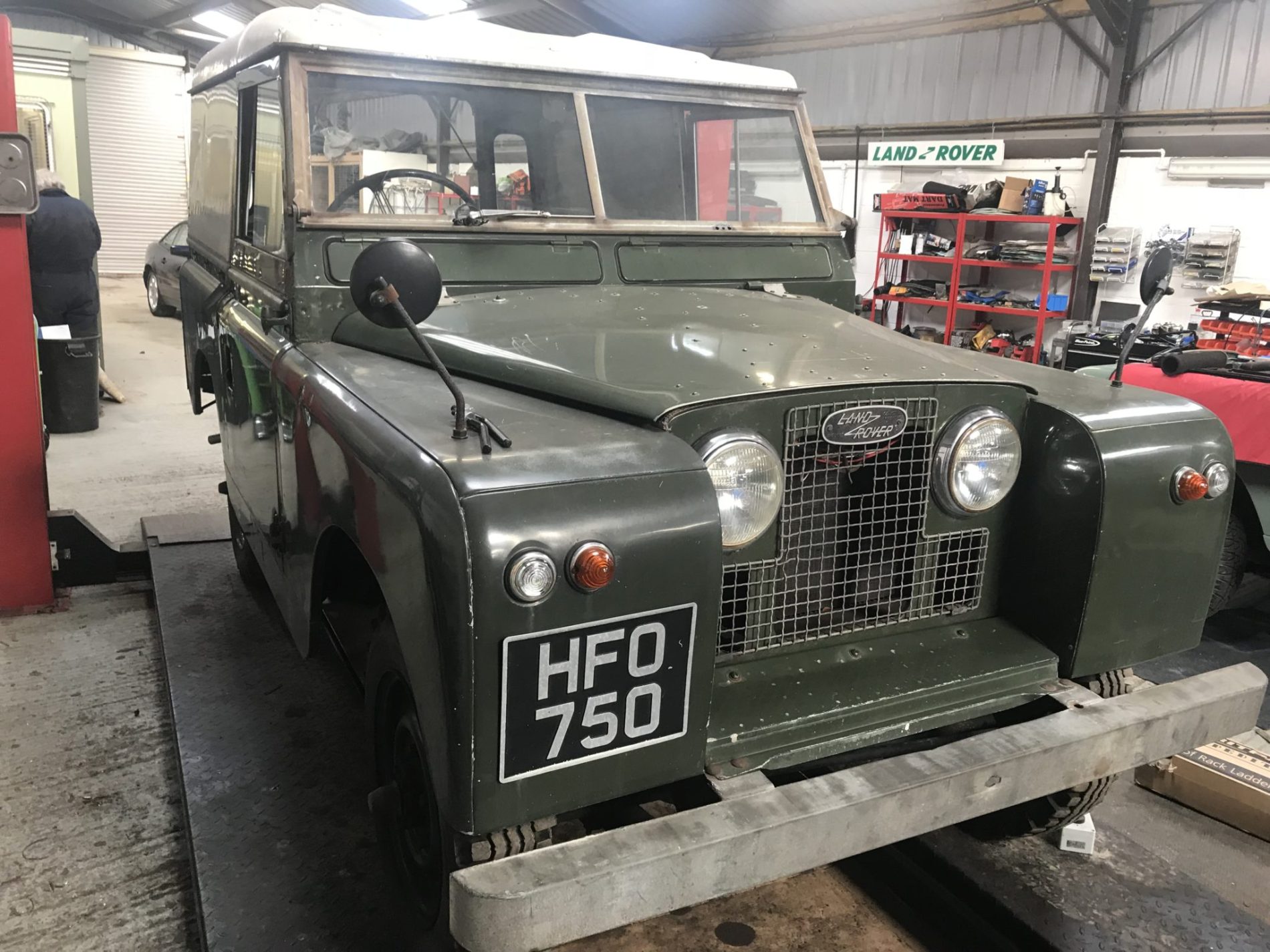 Land Rover Series 2a Bronze Green Hardtop Original (HFO 750) Williams