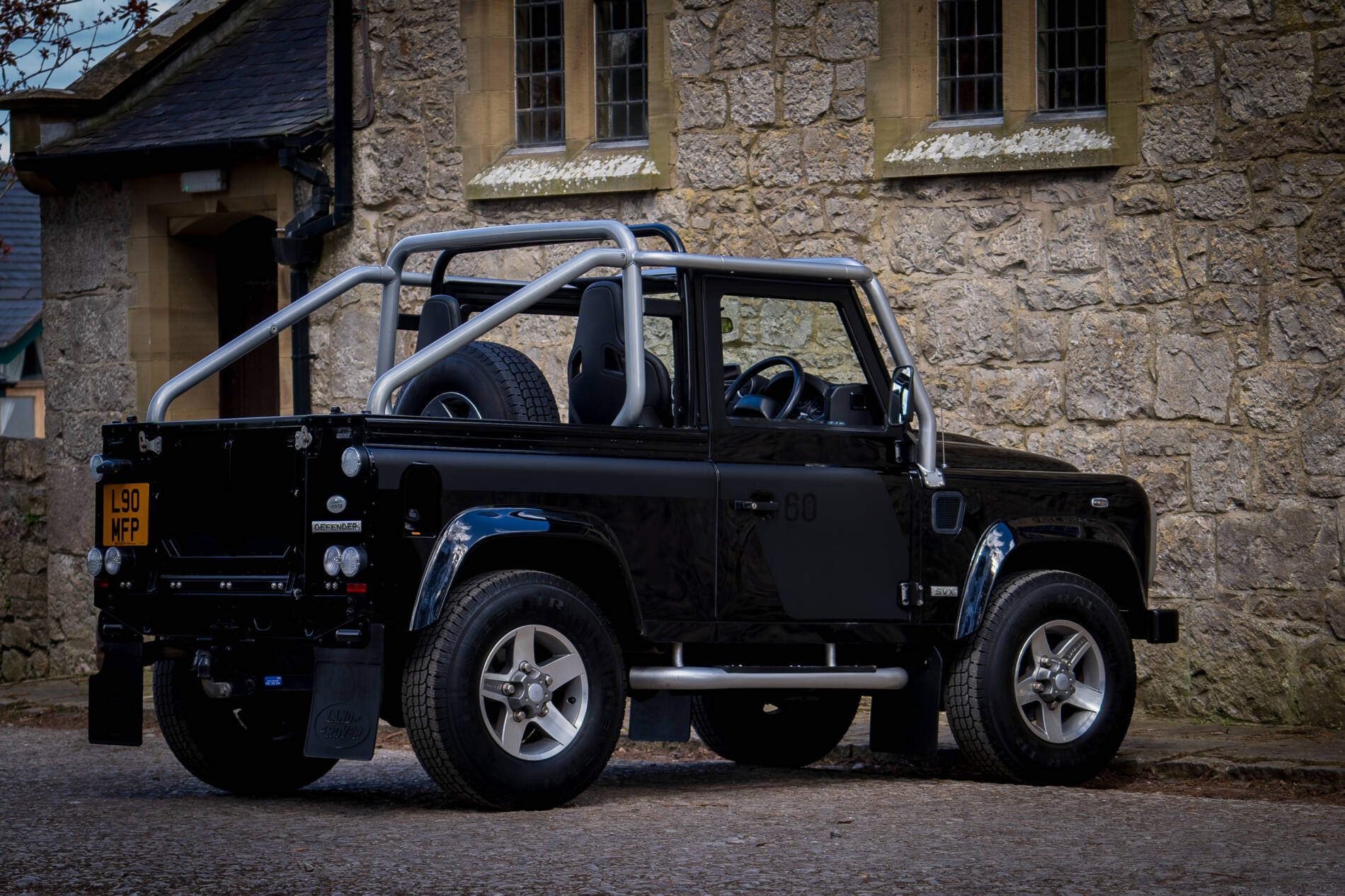 Land Rover Defender 90 SVX Soft Top TDCi 60th Anniversary Limited ...